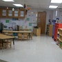 This is the School Age 1 classroom!  We have Before and After School Care for our Kindergarteners and First Graders in this room.  There is an EVSC bus which runs from Oak Hill Elementary to Mt. Pleasant in the mornings and afternoons.  We also run a shuttle to and from Scott Elementary School in the mornings and afternoons.